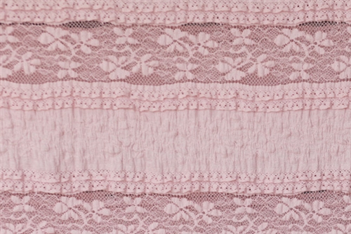 Stretch lace shop ruffle fabric